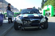 Rallye Český Krumlov: Technické přejímky, servis